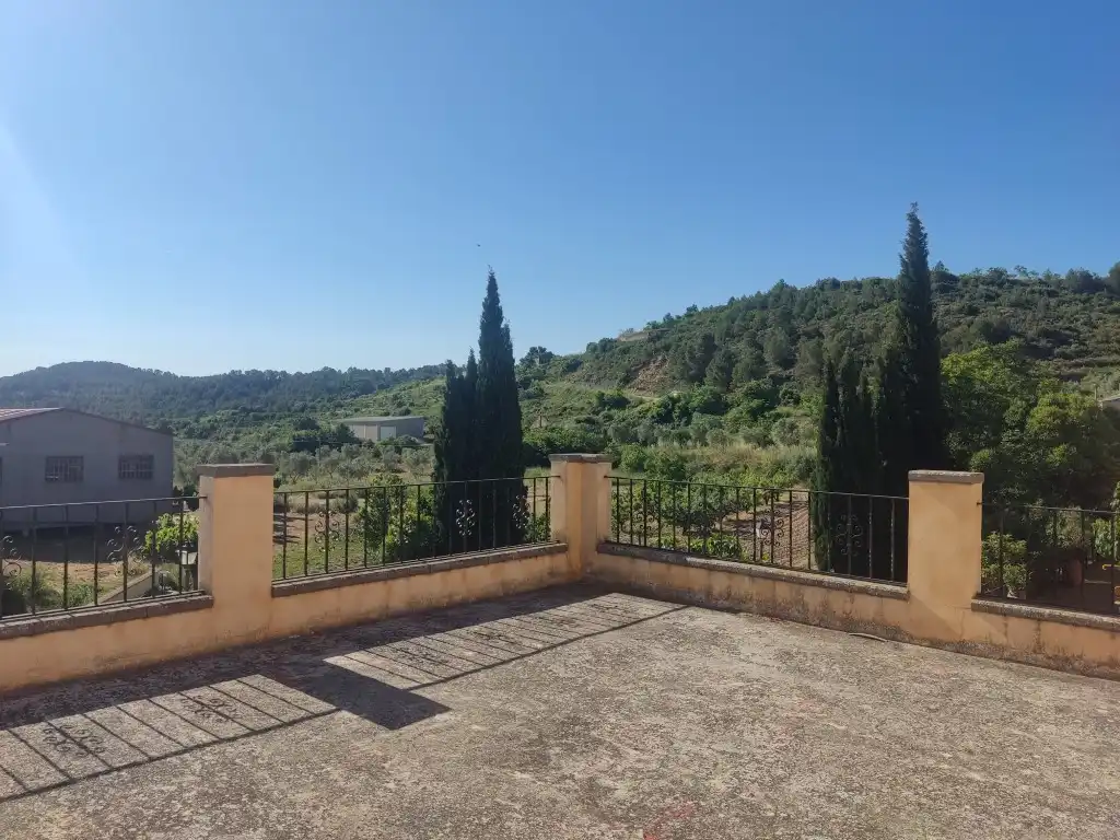 Terraza de Finca rústica en venta en Valdeltormo con Calefacción, Jardín privado y Terraza