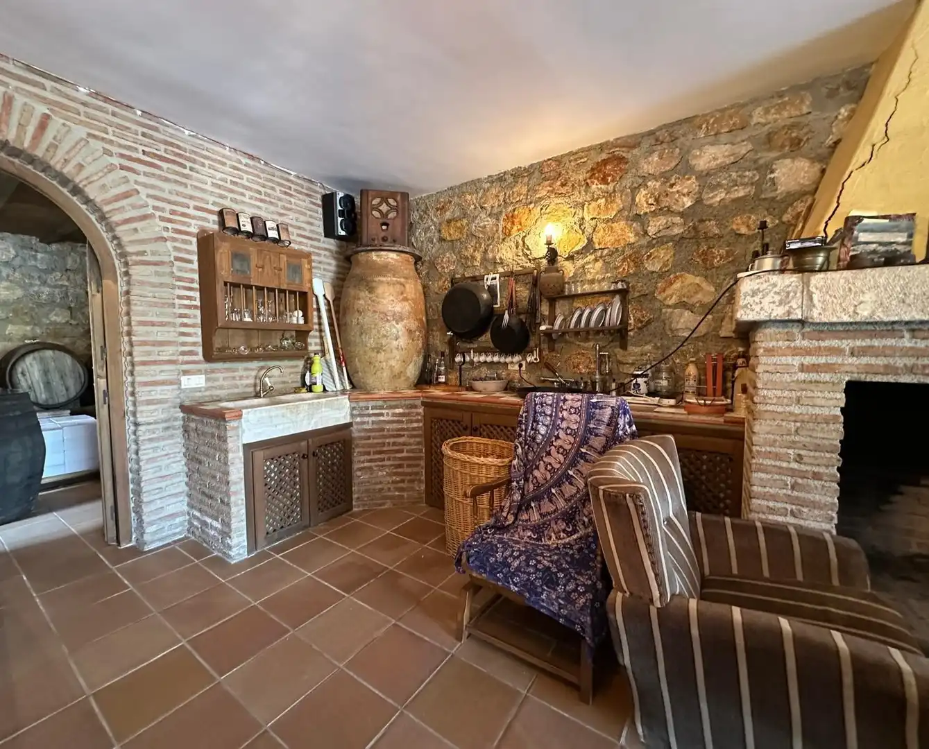 Cocina de Casa o chalet en venta en Ítrabo con Aire acondicionado, Calefacción y Trastero