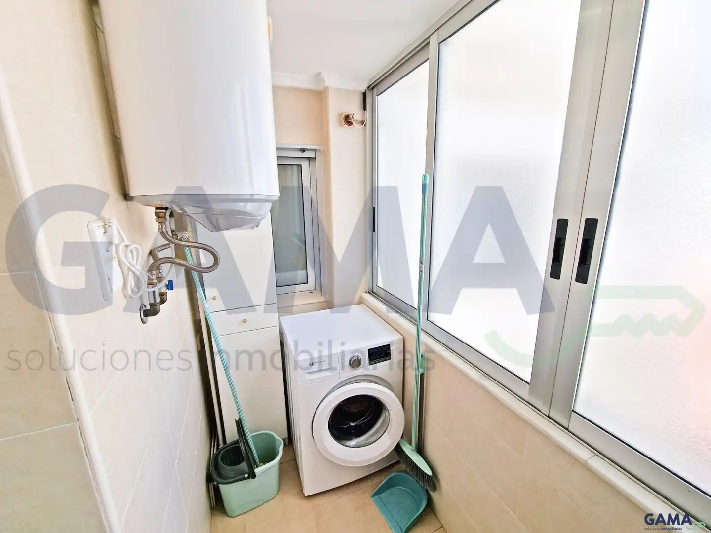 Terraza de Piso de alquiler en Alzira con Aire acondicionado y Amueblado