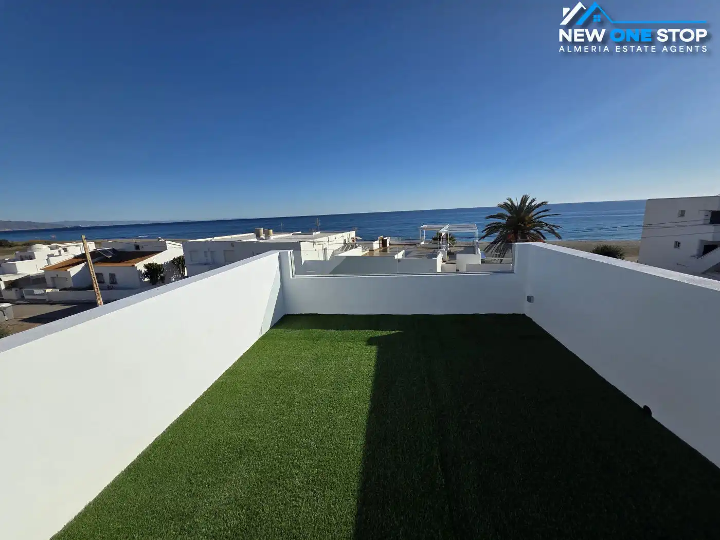 Terrassa de Casa adosada en venda en Mojácar amb Jardí privat, Terrassa i Piscina