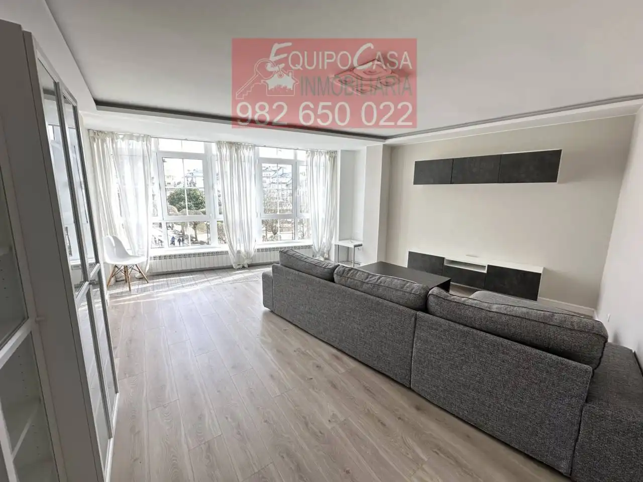 Wohnzimmer von Maisonette zur Miete in Lugo mit Heizung, Terrasse und Möbliert