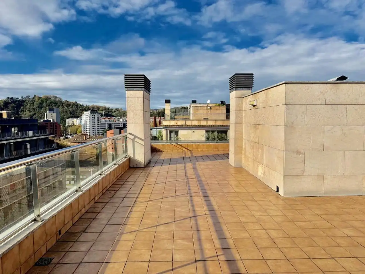 Terrasse von Dachboden zum Verkauf in Donostia - San Sebastián  mit Klimaanlage, Heizung und Terrasse