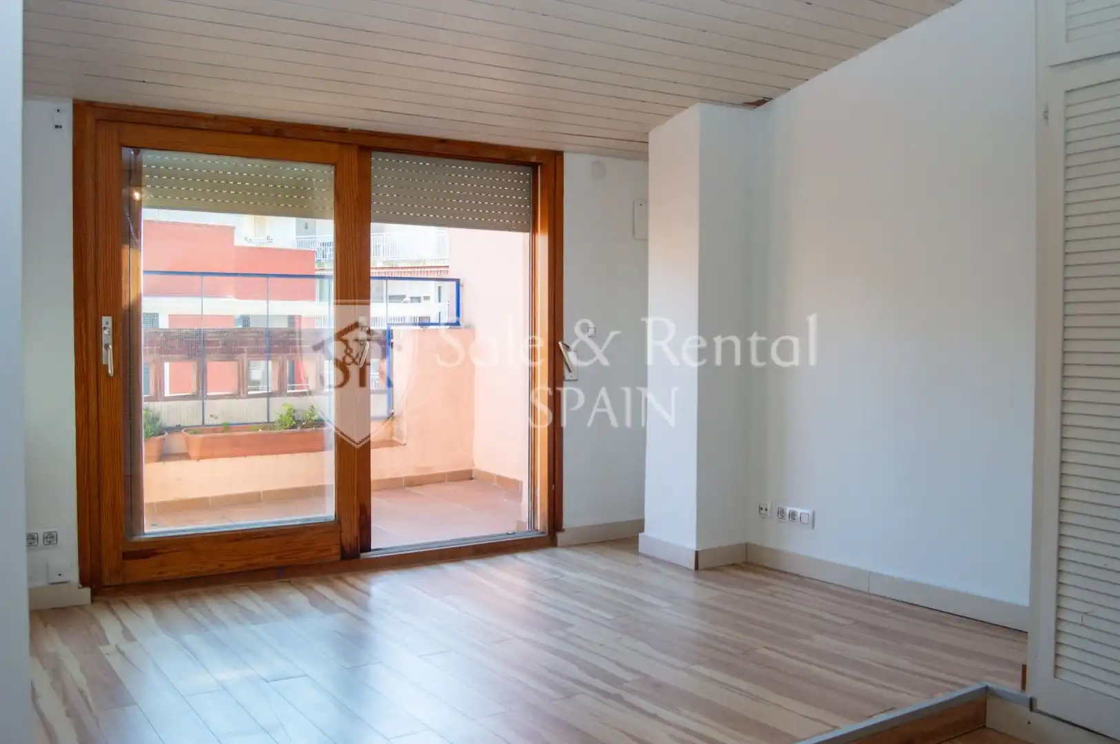 Living room of Flat for sale in Blanes  with Air Conditioner, Heating and Terrace