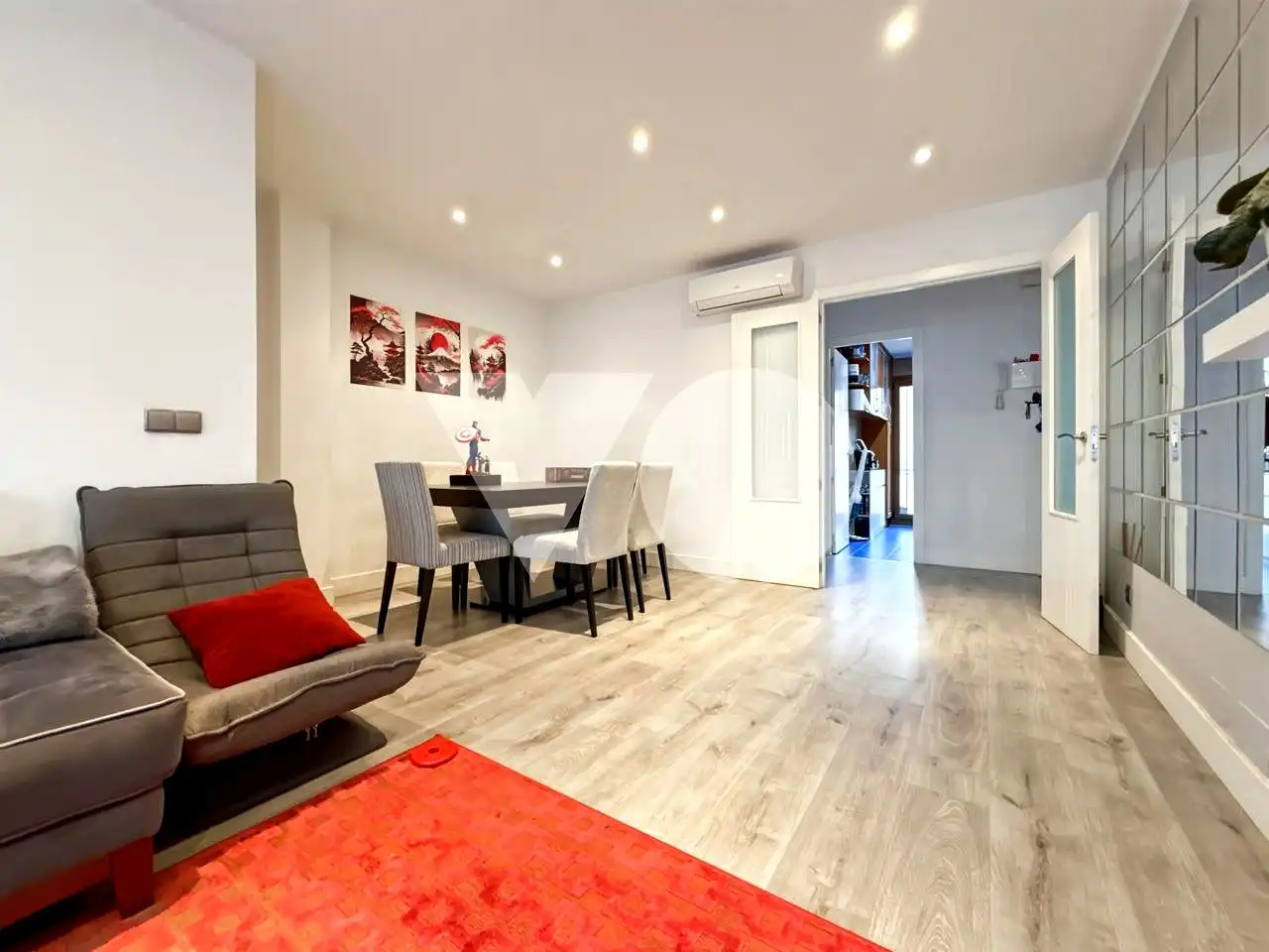 Living room of Flat for sale in Madrid  with Air Conditioner, Heating and Terrace