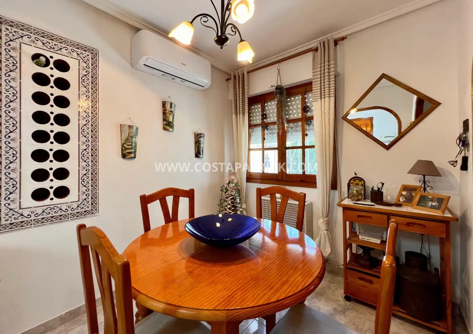 Comedor de Casa o chalet de alquiler en Los Alcázares con Aire acondicionado, Calefacción y Terraza