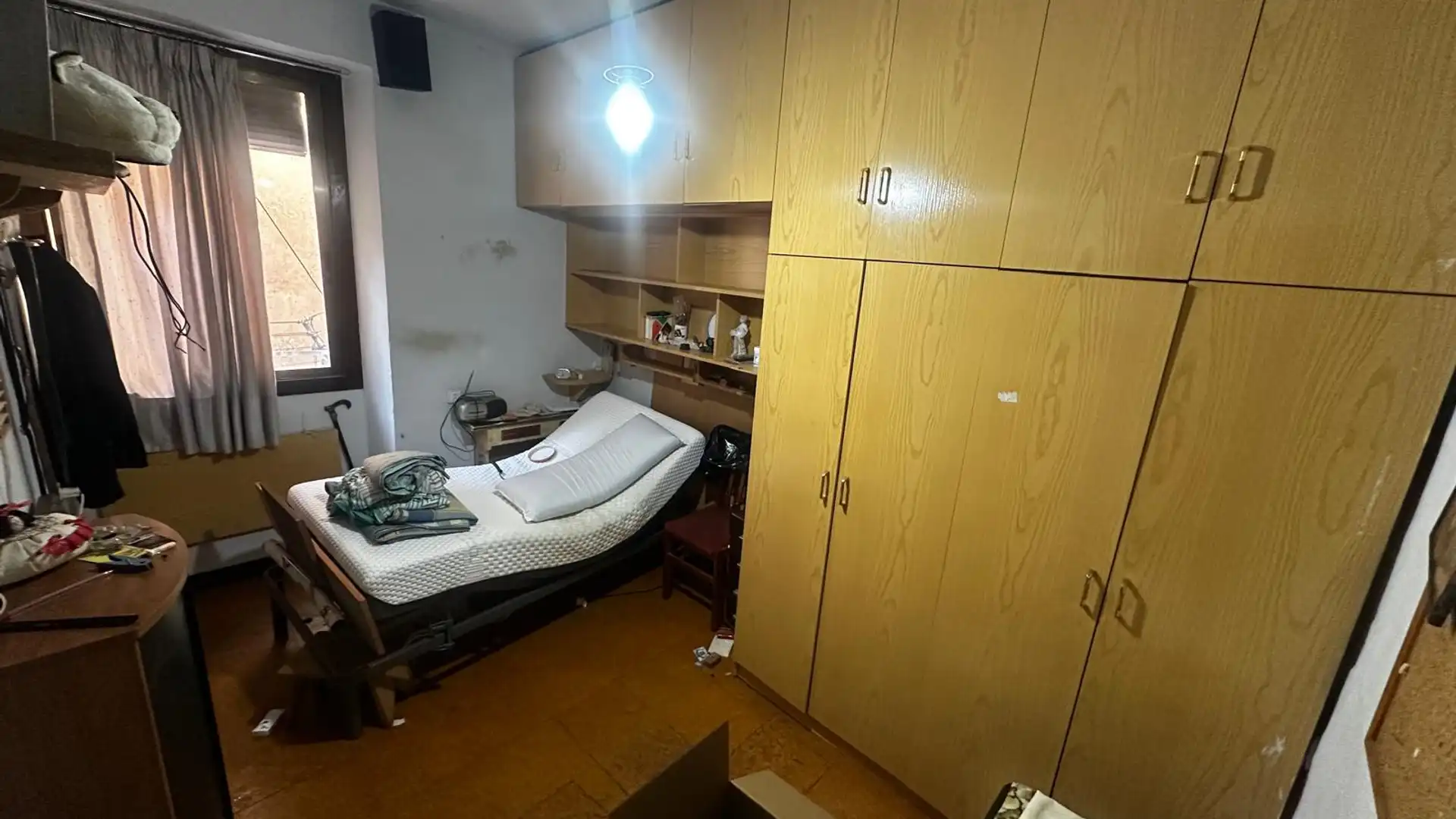 Bedroom of Flat for sale in  Barcelona Capital  with Balcony