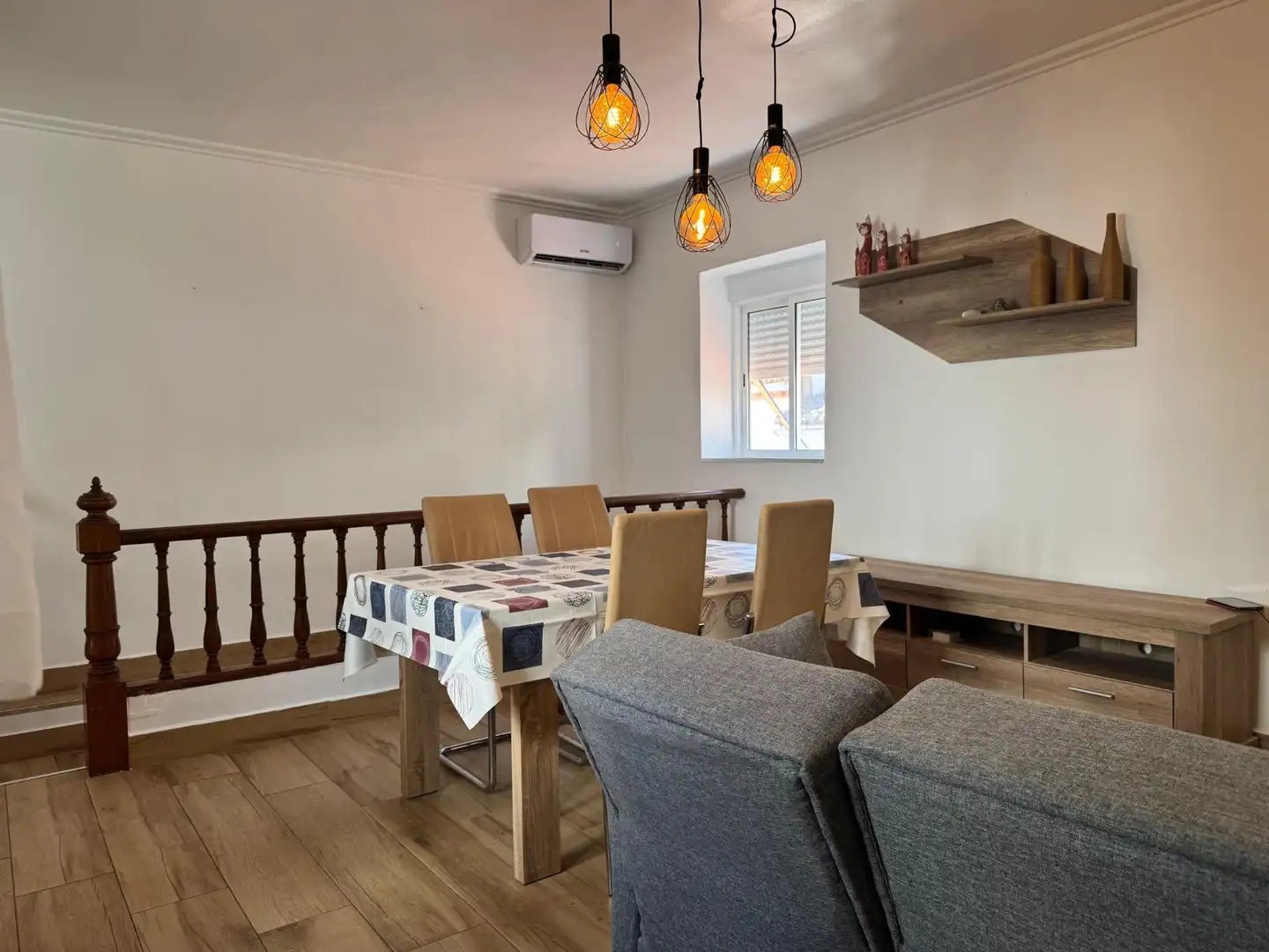 Comedor de Piso de alquiler en Oliva con Aire acondicionado, Calefacción y Terraza