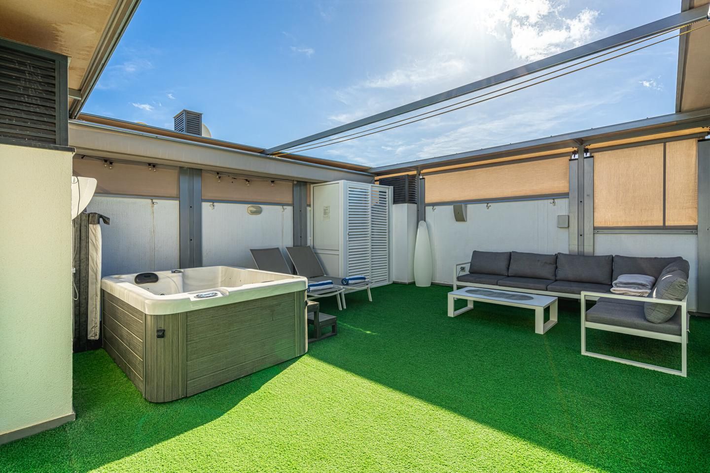 Terrace of Flat for sale in Granadilla de Abona  with Terrace and Community pool