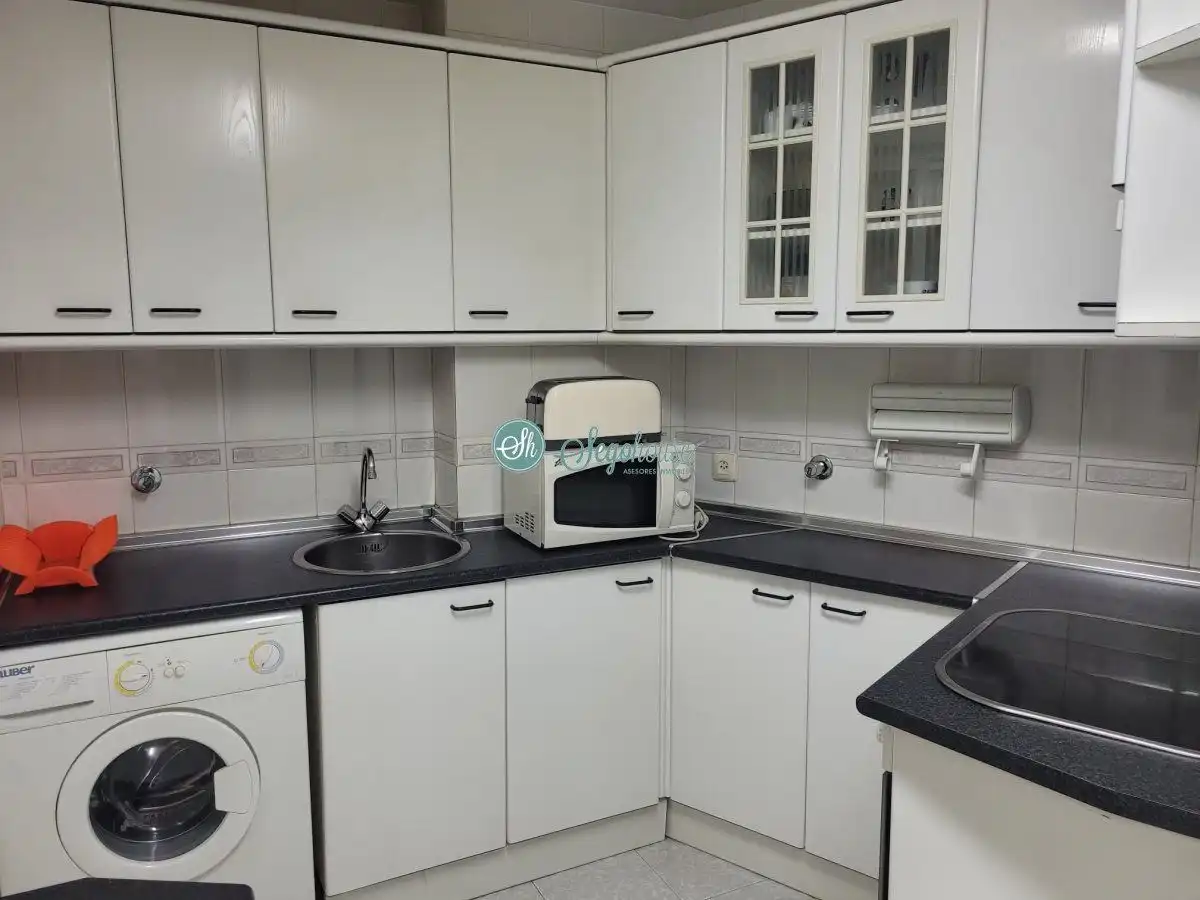 Kitchen of Apartments for sale in Segovia  with Heating, Parquet flooring and Terrace