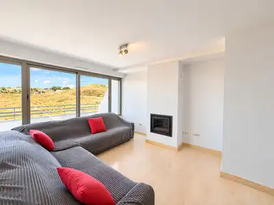 Sala d'estar de Àtic en venda en La Cala Mijas