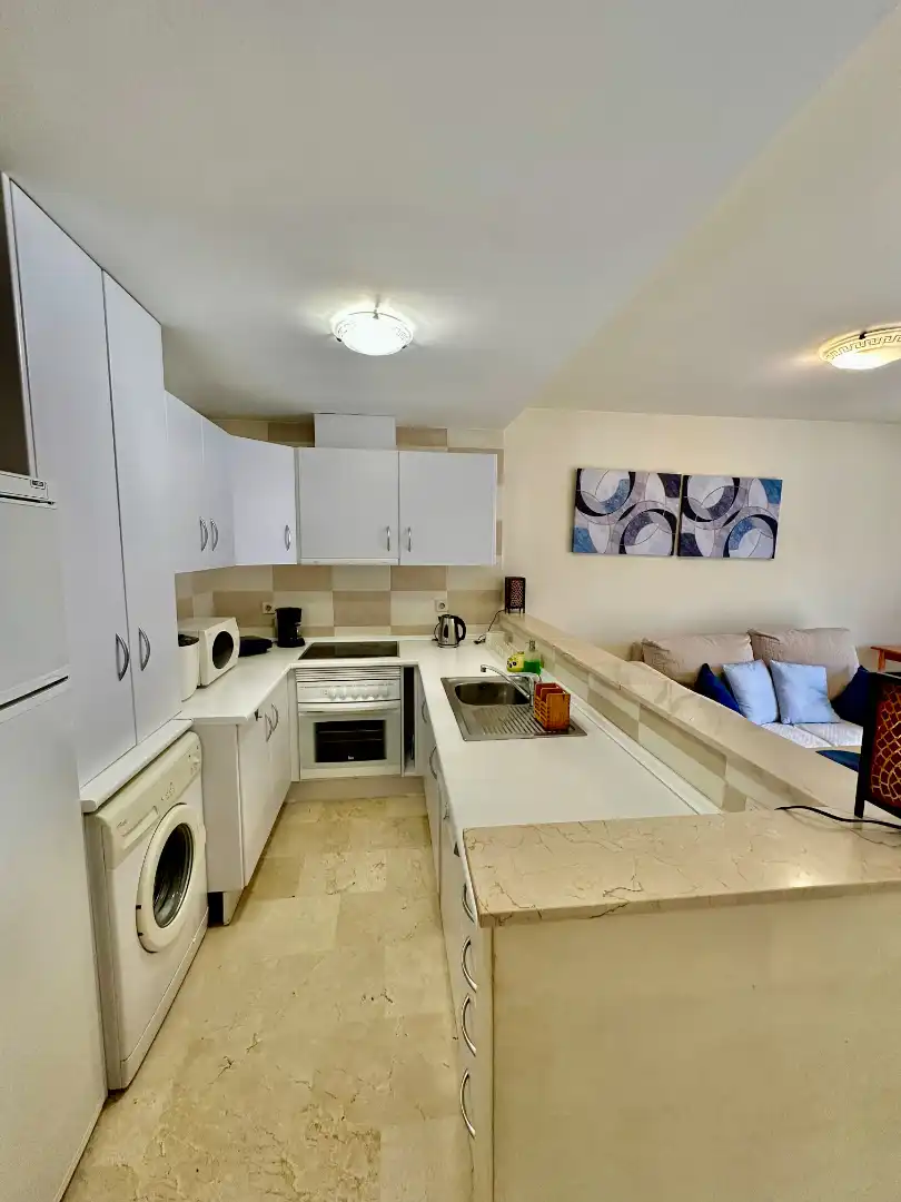 Kitchen of Apartments for rent in Torremolinos  with Terrace, Furnished and Oven