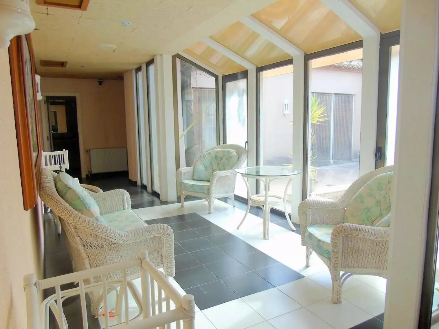 Garden of Houses for sale in La Llosa de Ranes  with Air Conditioner, Heating and Private garden