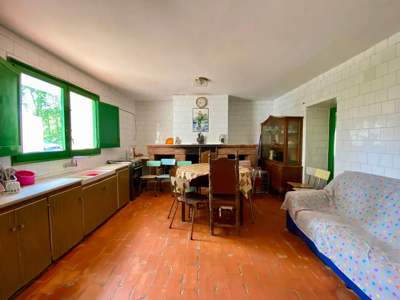 Cuina de Casa o xalet en venda en Sant Julià del Llor i Bonmatí amb Jardí privat, Terrassa i Traster