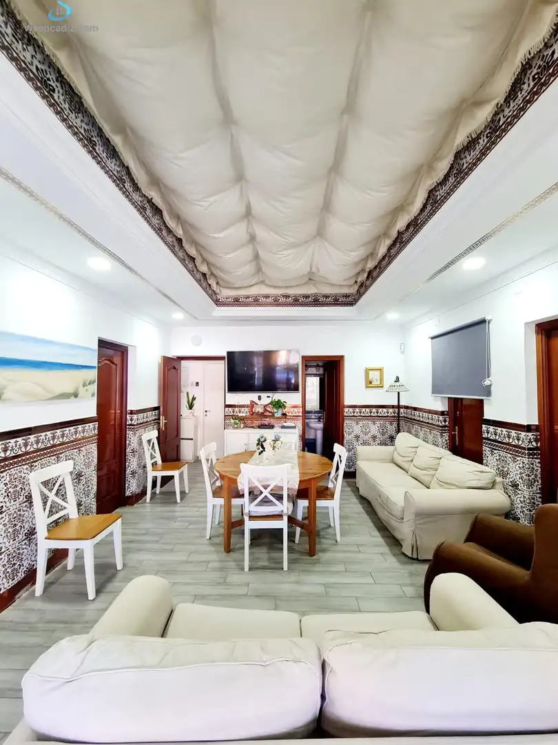 Sala d'estar de Casa o xalet en venda en San Fernando amb Traster