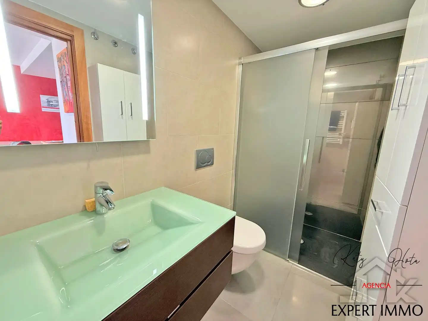 Baño de Apartamento en venta en Roses con Aire acondicionado, Calefacción y Terraza