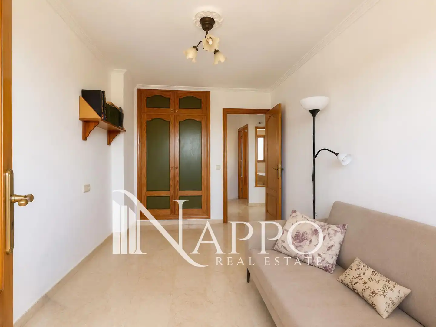 Dormitori de Casa adosada en venda en  Palma de Mallorca amb Aire condicionat, Calefacció i Jardí privat