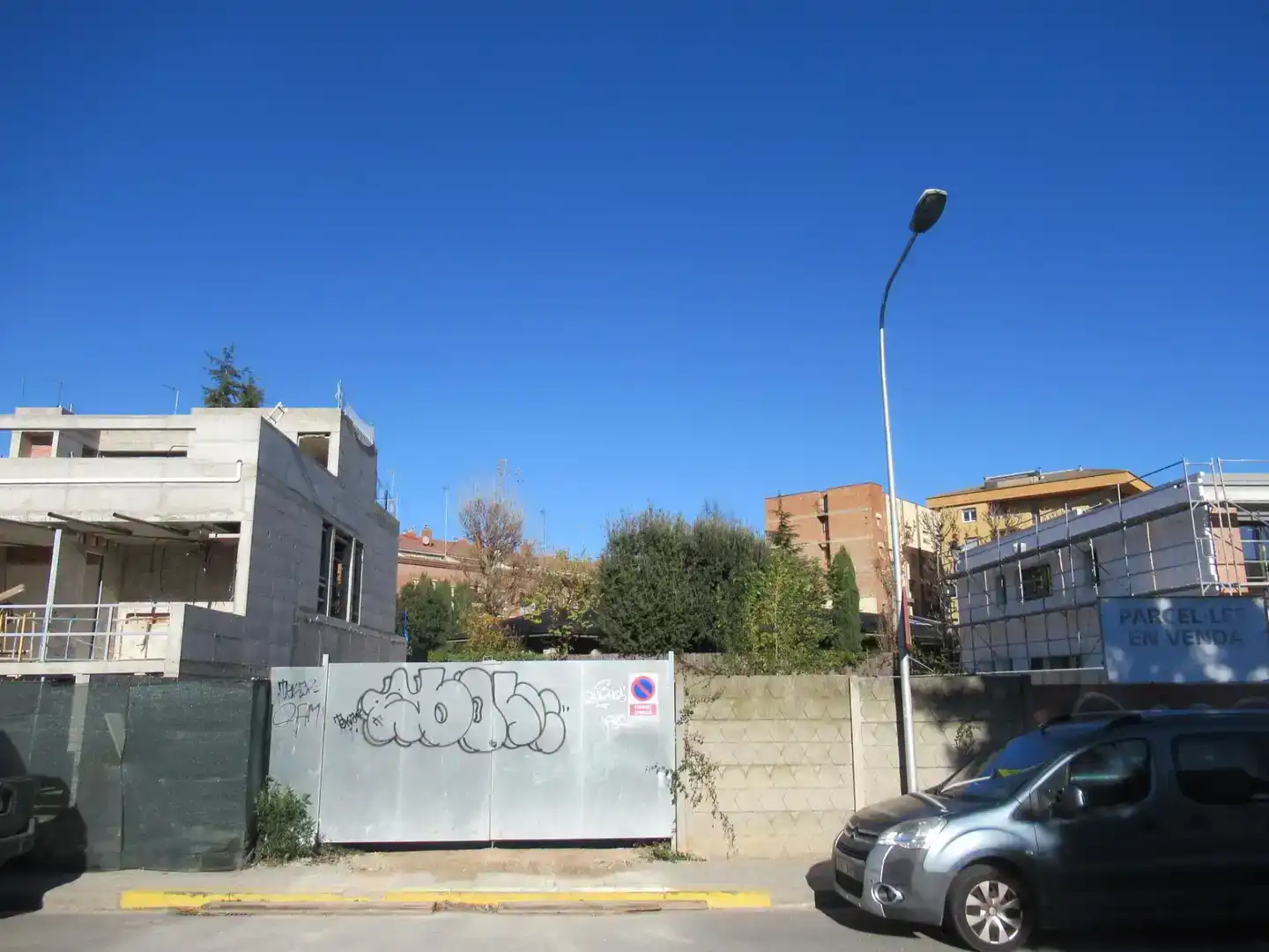 Vista exterior de Terreno en venta en Igualada