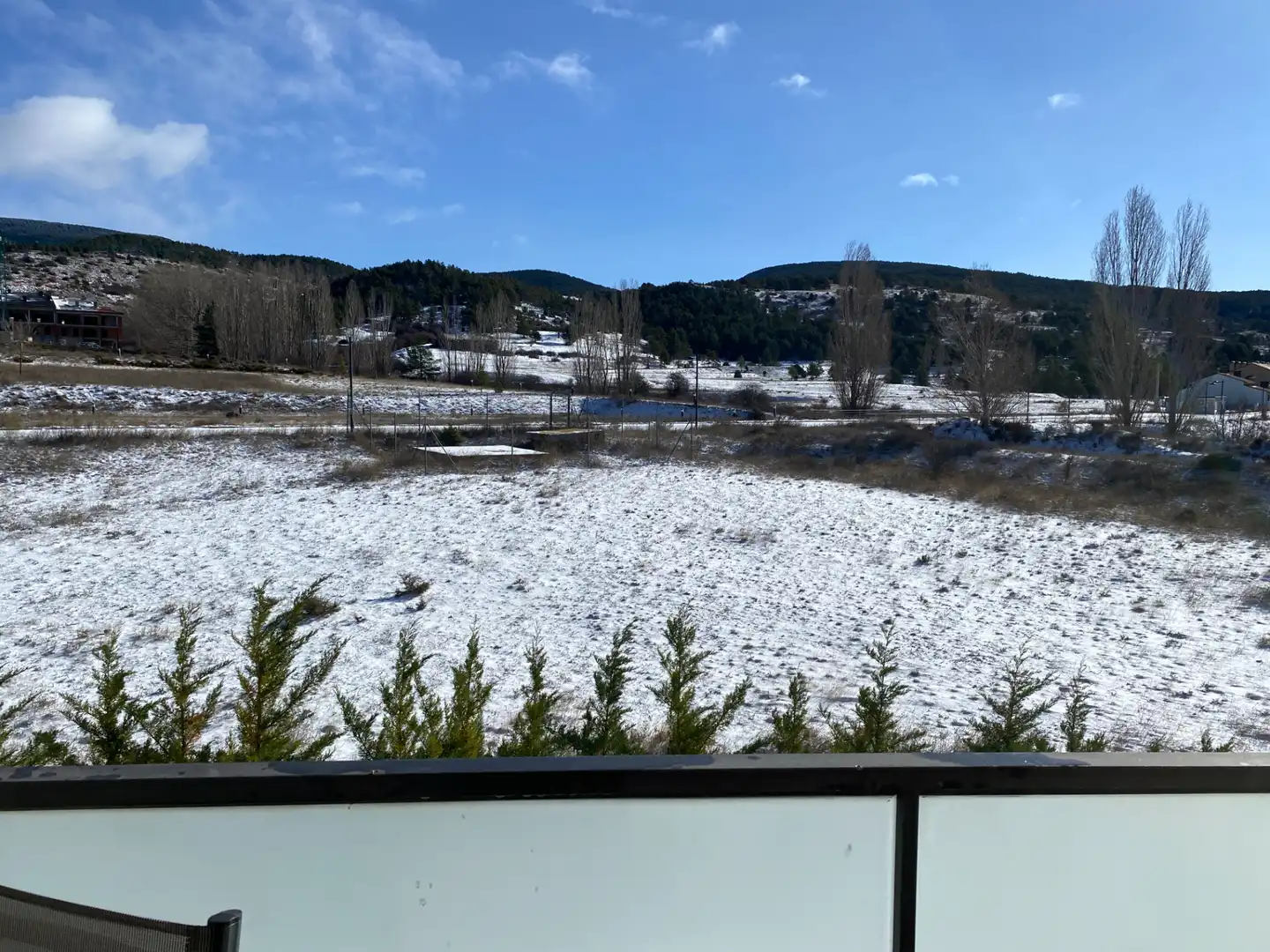 Vista exterior de Apartamento de alquiler en Alcalá de la Selva con Calefacción, Terraza y Amueblado