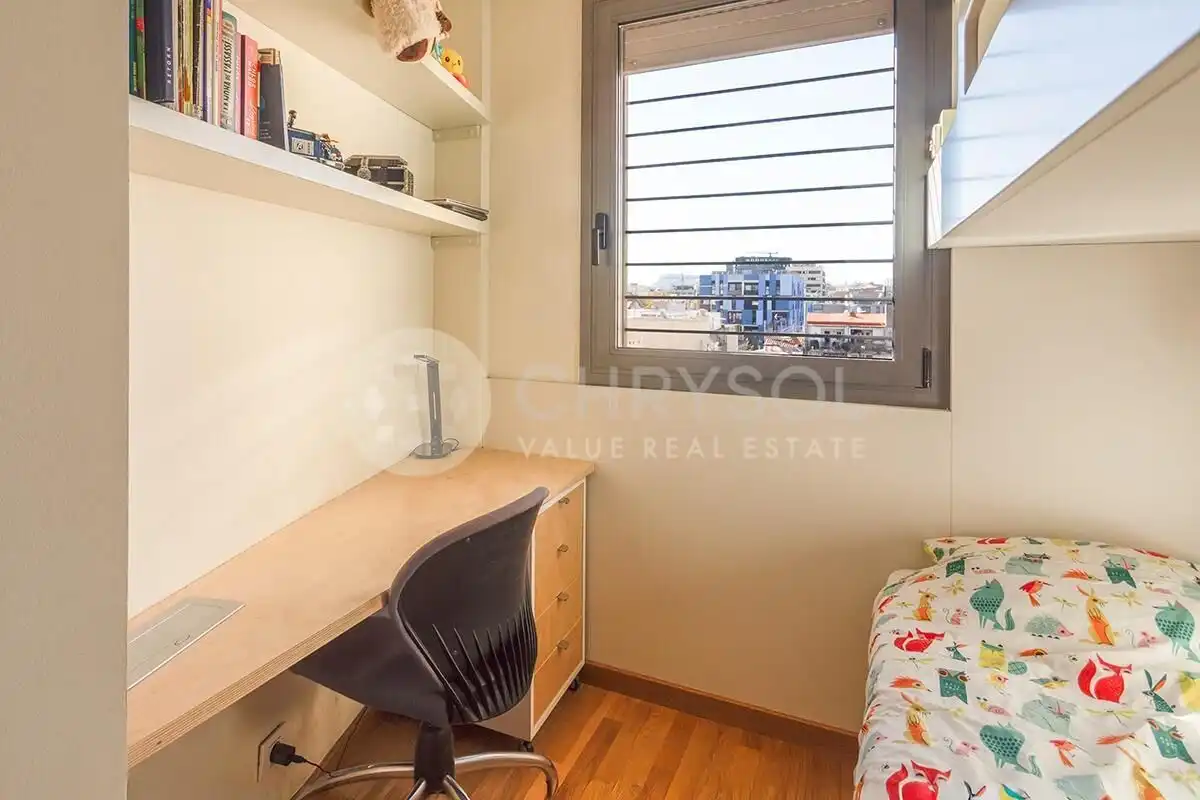 Bedroom of Flat for sale in Barcelona  with Air Conditioner, Heating and Private garden