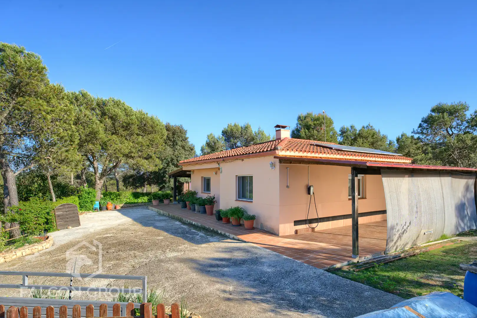Vista exterior de Casa o chalet en venta en Querol con Jardín privado, Terraza y Trastero