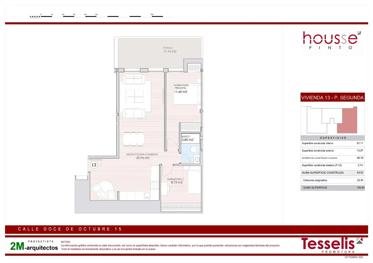 Appartement avec ascenseur à vendre à Calle 12 DE OCTUBRE, imagen 3