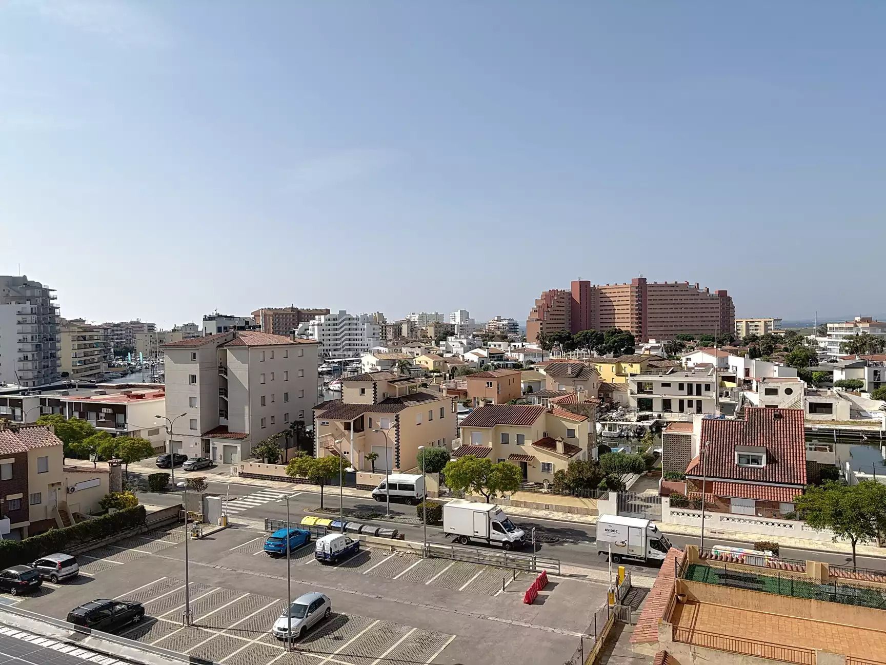 Exterior view of Flat for sale in Roses  with Heating and Furnished