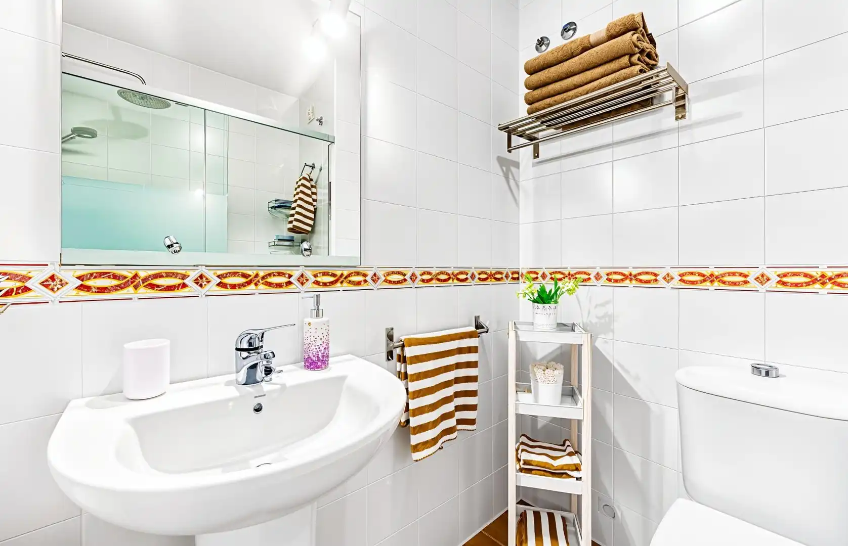Baño de Apartamento en venta en Chiclana de la Frontera con Aire acondicionado, Jardín privado y Terraza