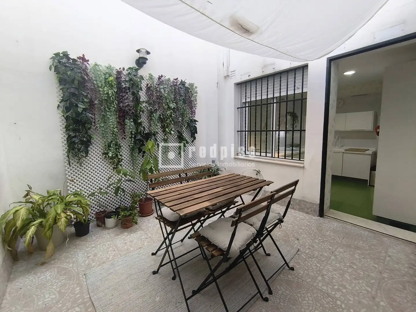 Terraza de Piso de alquiler en Sevilla con Aire acondicionado, Terraza y Amueblado
