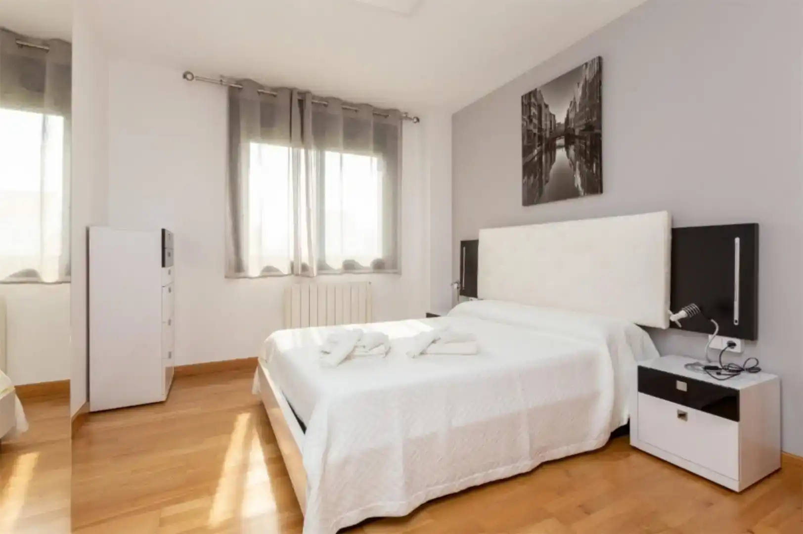 Bedroom of Flat for rent in A Illa de Arousa 