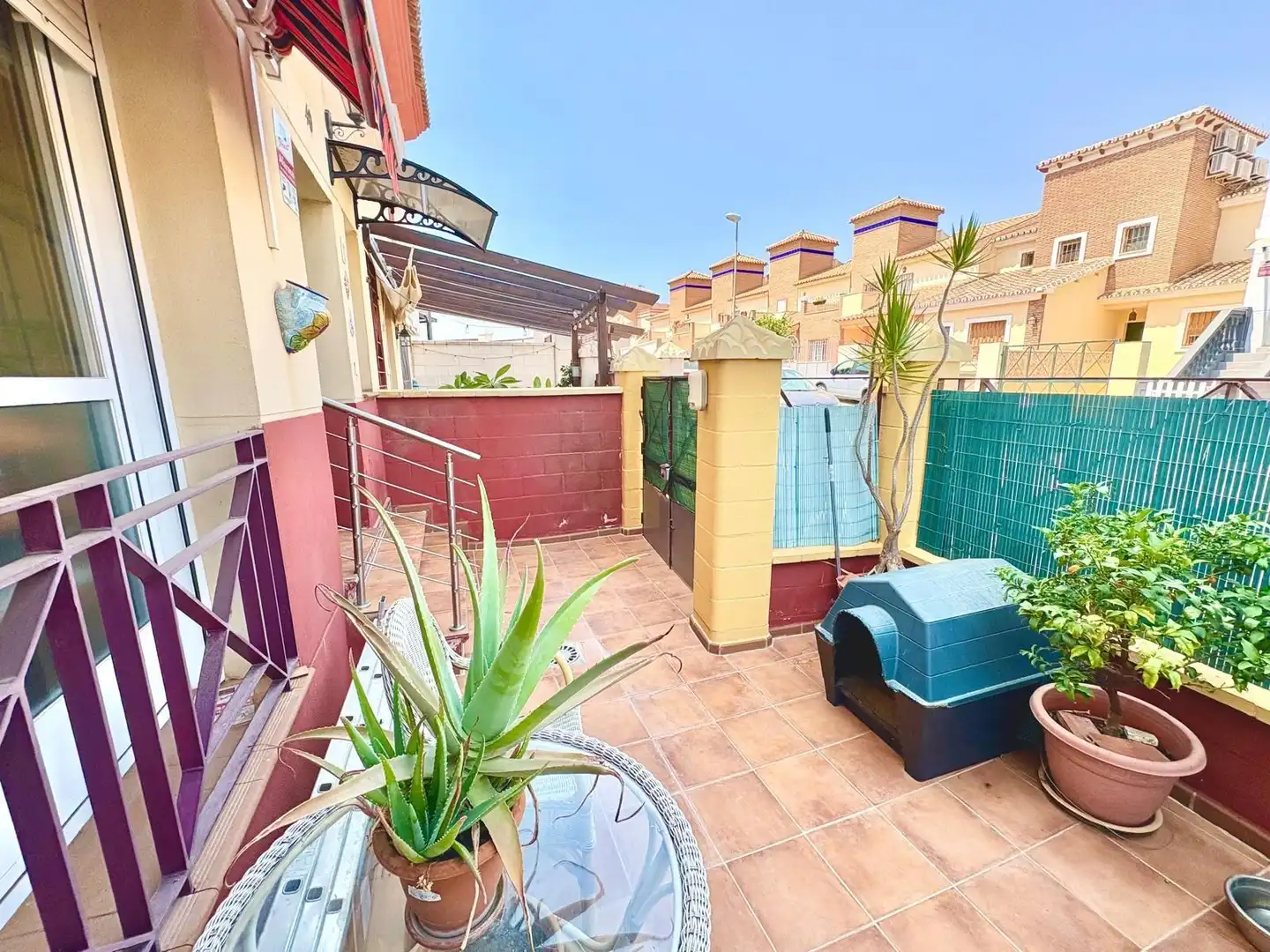 Terrassa de Casa adosada en venda en Vélez-Málaga amb Aire condicionat, Jardí privat i Terrassa