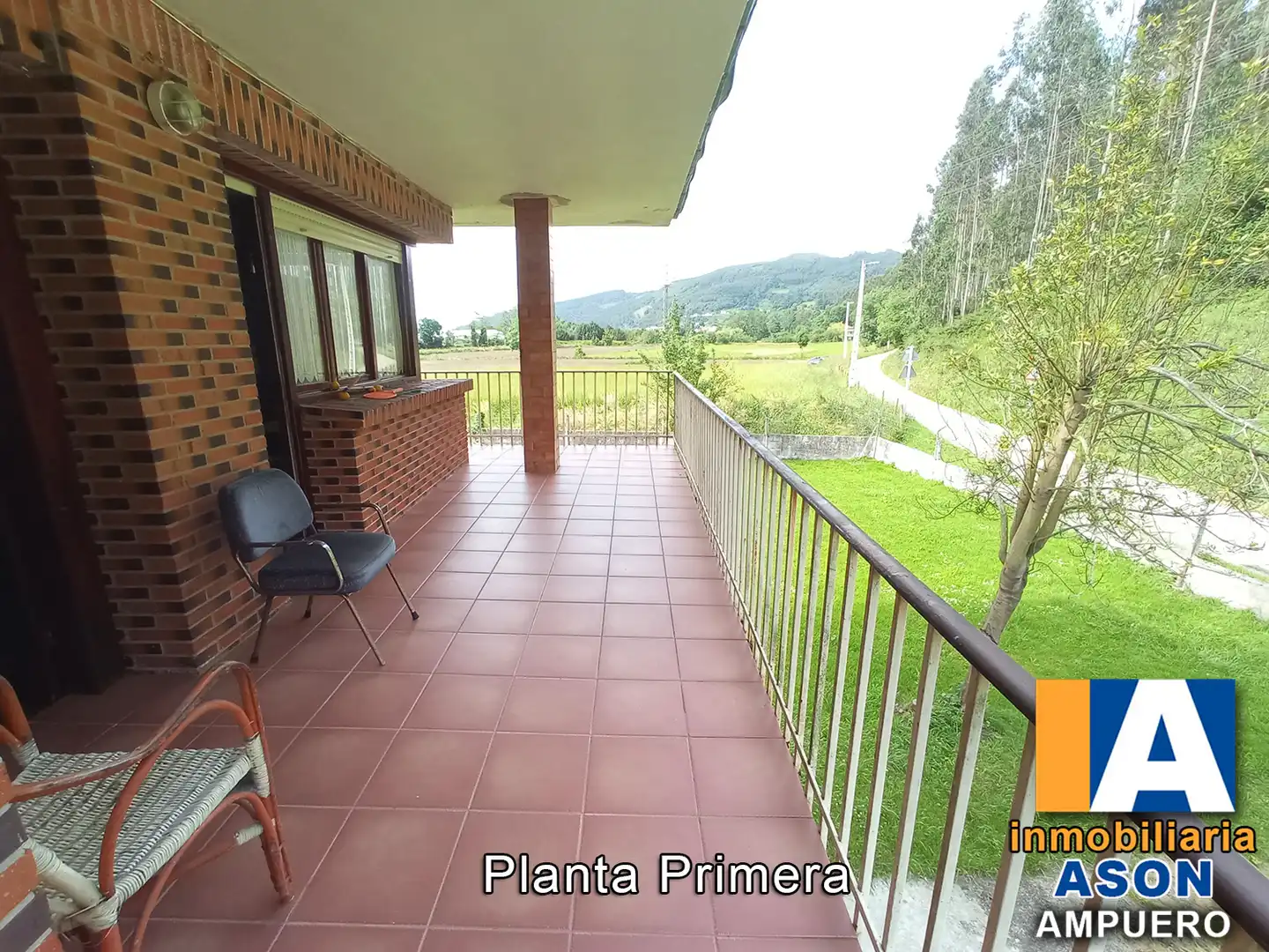 Terrassa de Casa o xalet en venda en Ampuero amb Jardí privat, Parquet i Terrassa