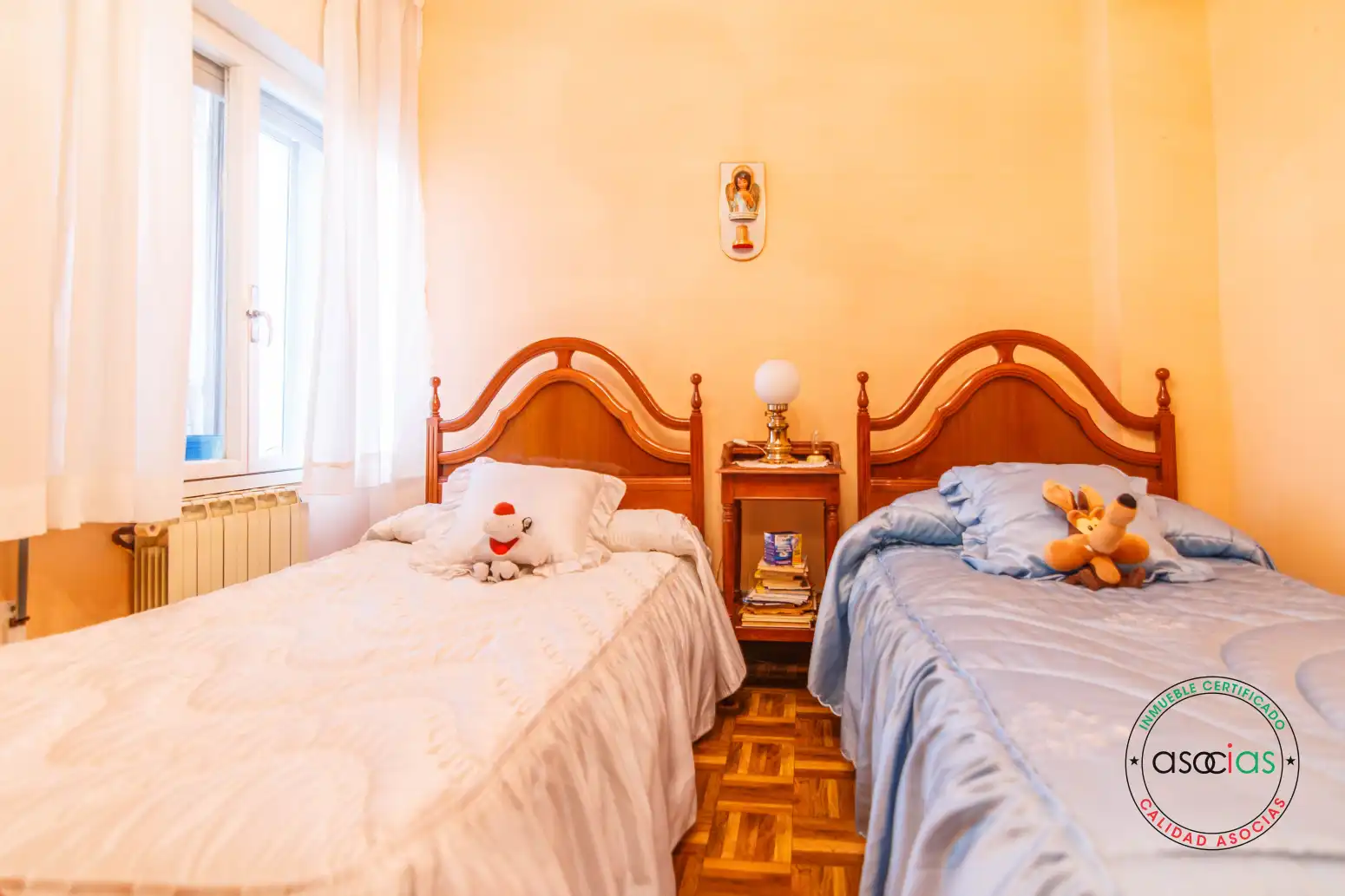 Bedroom of Flat for sale in Nava  with Heating and Balcony