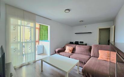 Living room of Flat for sale in Málaga Capital  with Heating, Terrace and Balcony