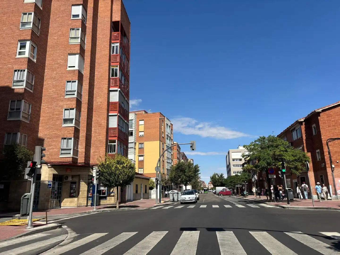 Vista exterior de Pis en venda en Delicias