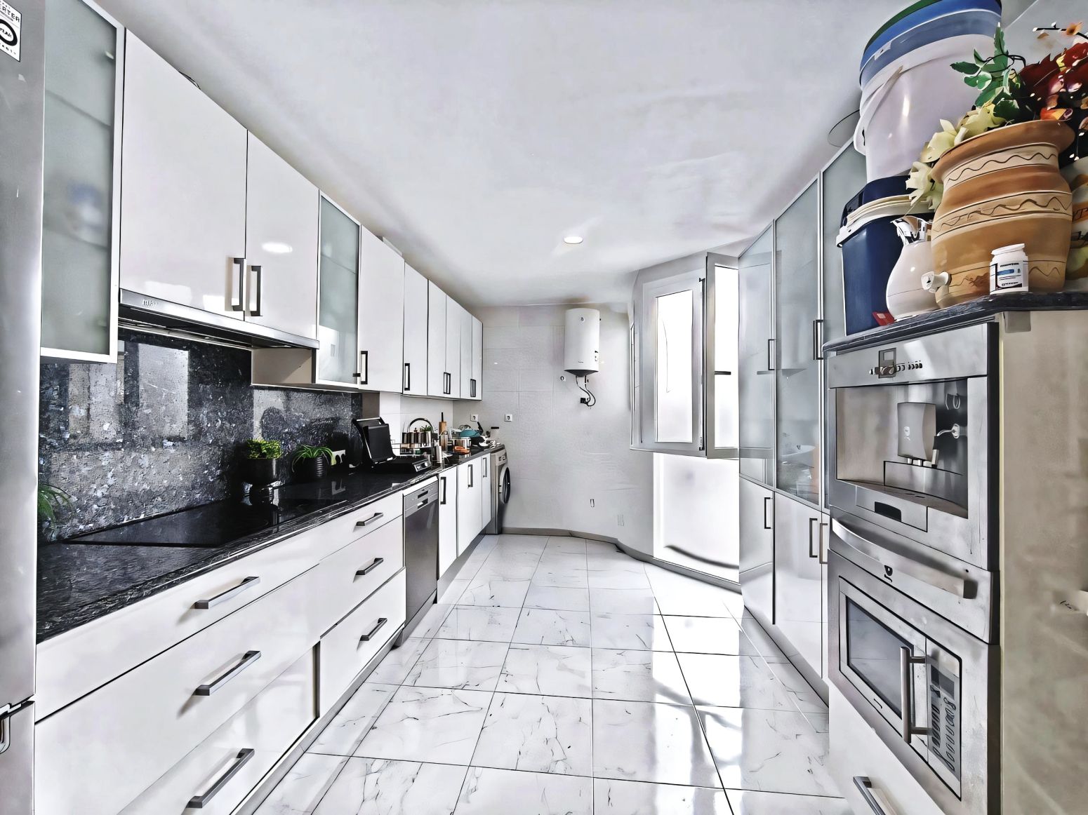 Kitchen of Flat for sale in  Logroño  with Heating, Parquet flooring and Terrace
