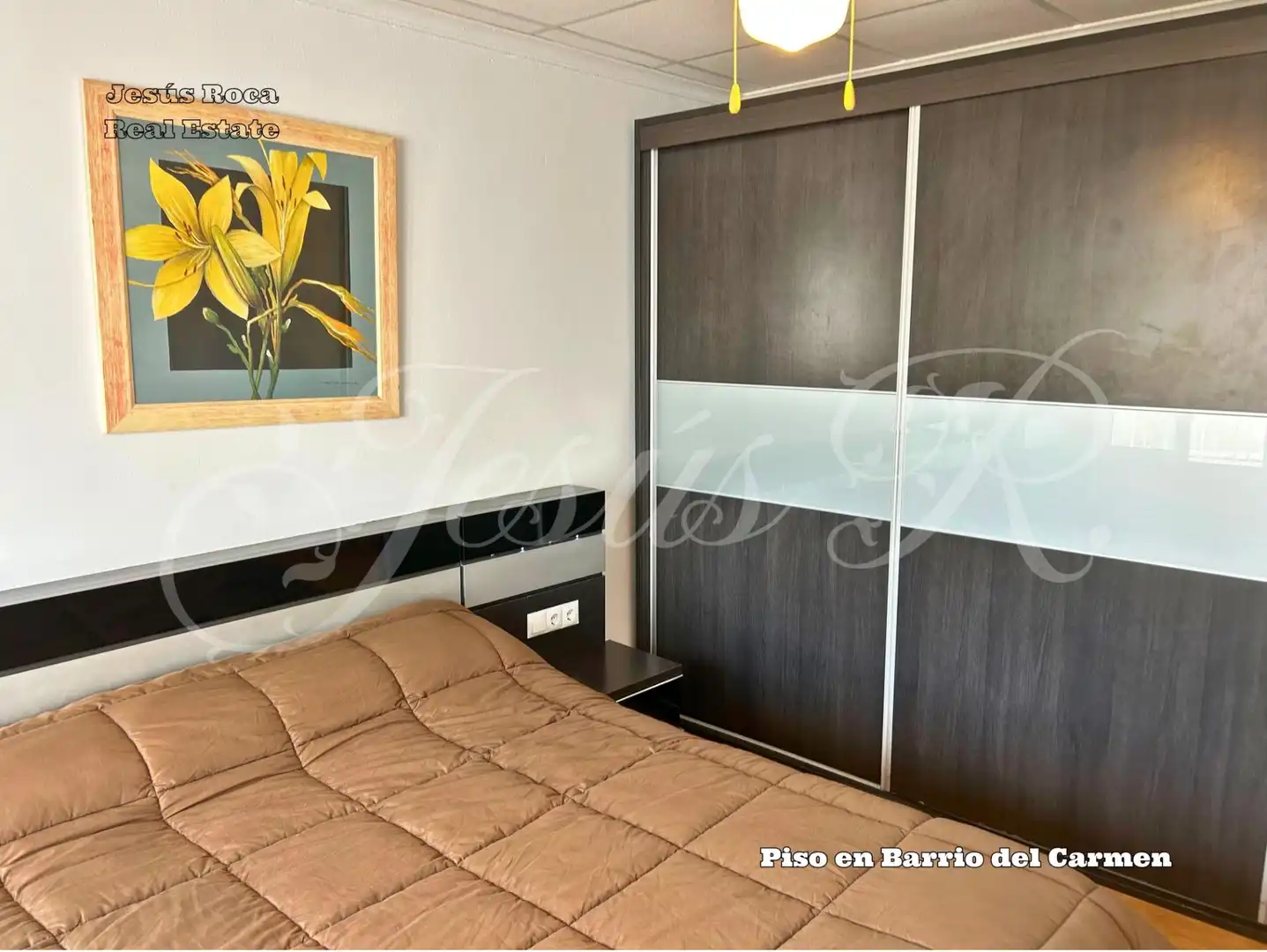 Bedroom of Flat for sale in Murcia  with Air Conditioner, Heating and Furnished