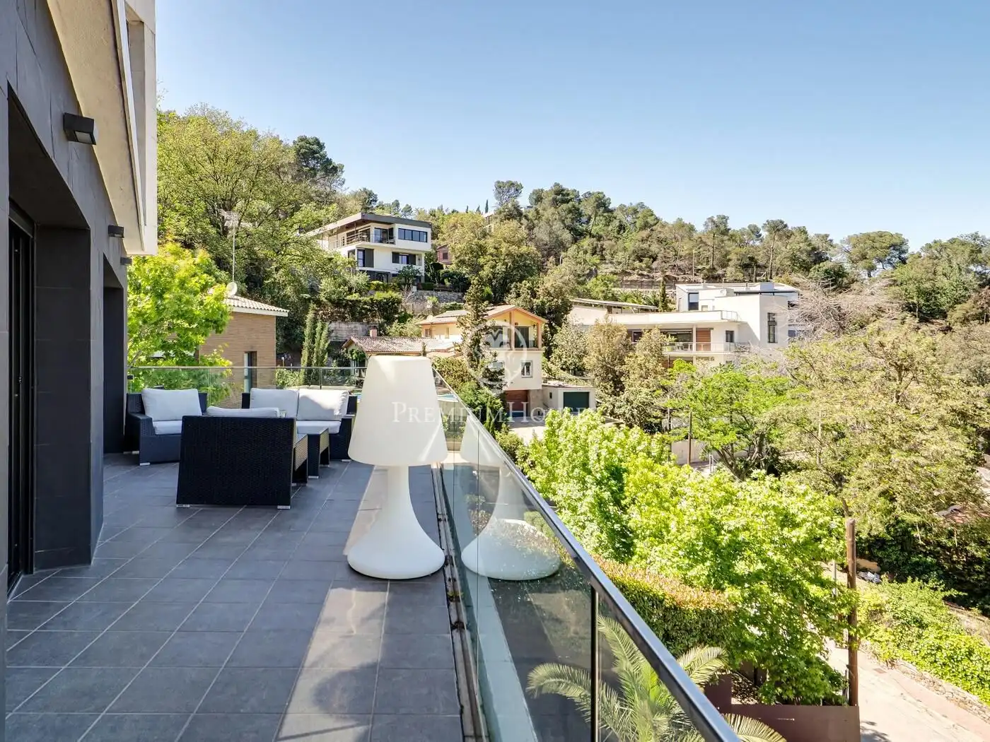 Terraza de Casa o chalet en venta en Barcelona con Aire acondicionado, Jardín privado y Terraza