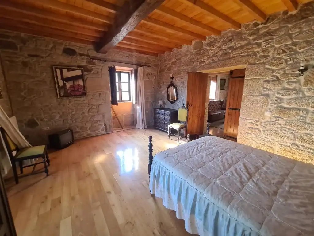 Habitación de Casa o chalet en venta en Dodro con Jardín privado, Parquet y Trastero