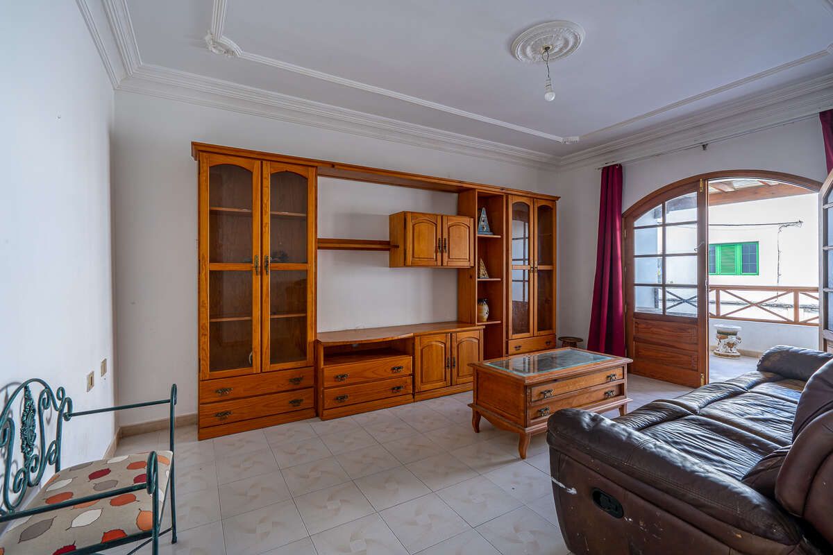 Living room of Flat for sale in Haría  with Terrace and Furnished