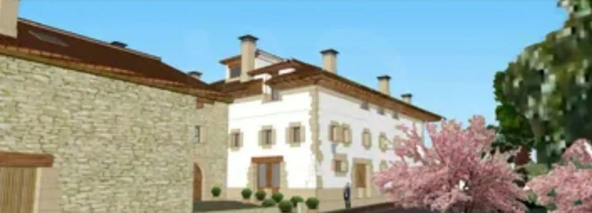 Vista exterior de Casa o xalet en venda en Ultzama amb Terrassa