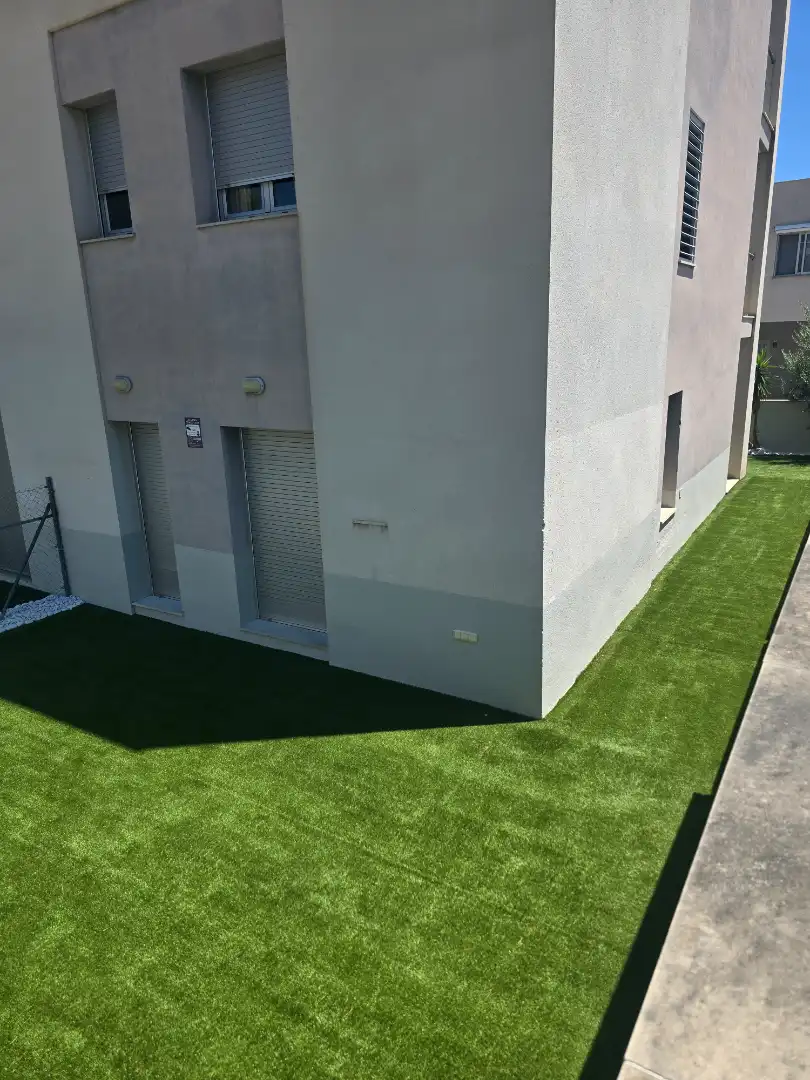 Außenansicht von Wohnung zum Verkauf in Vandellòs i l'Hospitalet de l'Infant mit Klimaanlage, Heizung und Privatgarten