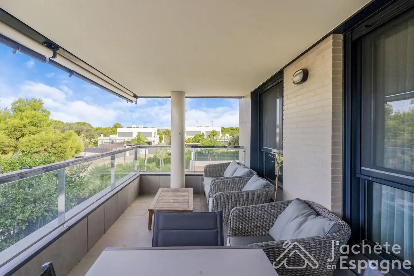 Terrace of Flat for sale in Rocafort  with Air Conditioner and Terrace