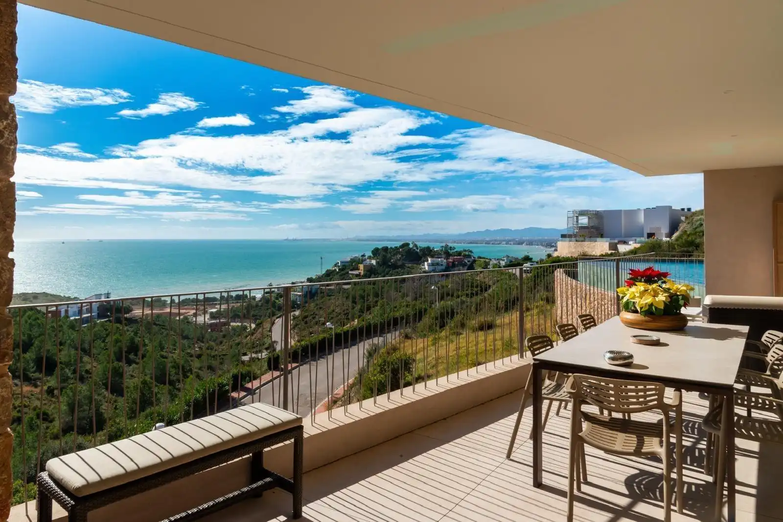 Terrassa de Apartament en venda en Oropesa del Mar / Orpesa amb Aire condicionat, Jardí privat i Terrassa