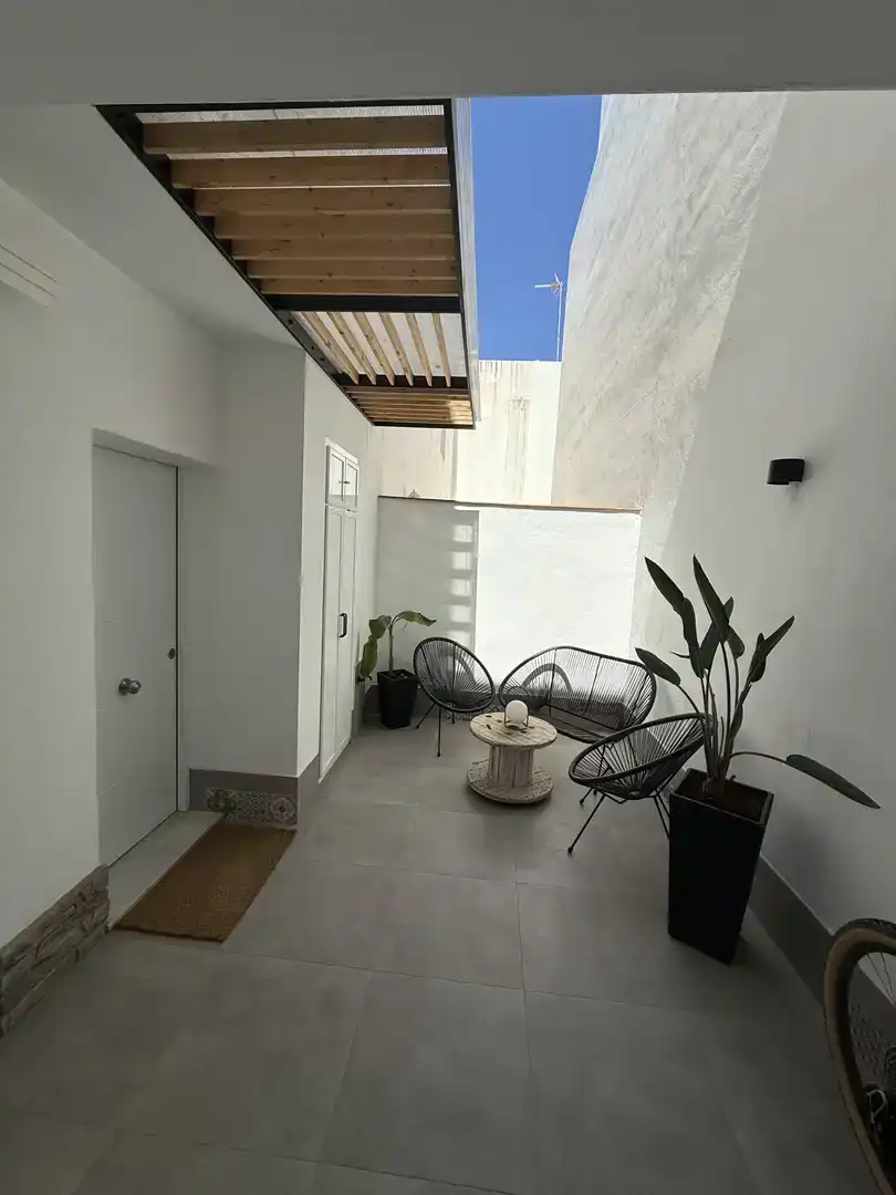 Terrasse von Einfamilien-Reihenhaus zum Verkauf in Utrera mit Klimaanlage
