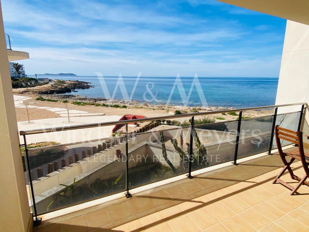 Terrace of Flat for sale in Sant Josep de sa Talaia  with Air Conditioner and Community pool