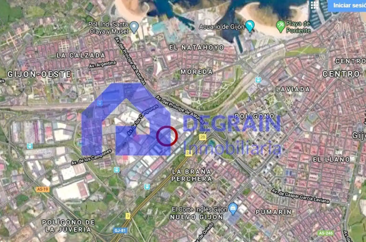 Fabrikhallen zur Miete in Gijón 