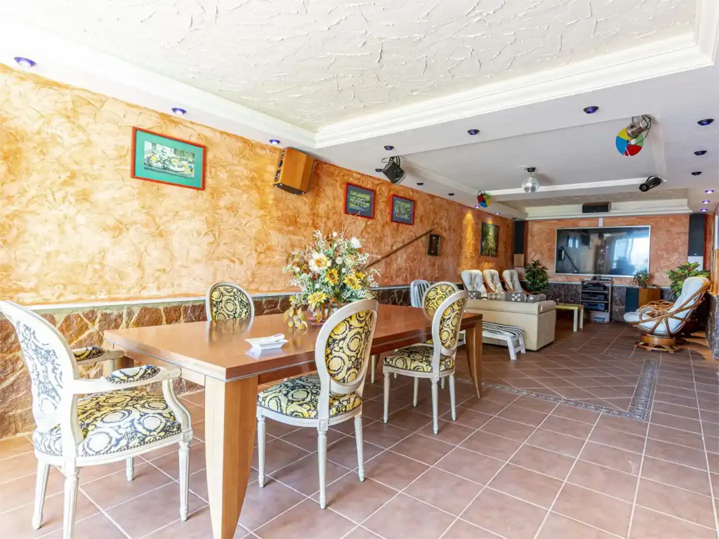 Comedor de Casa o chalet en venta en Benalmádena con Aire acondicionado, Piscina y Balcón