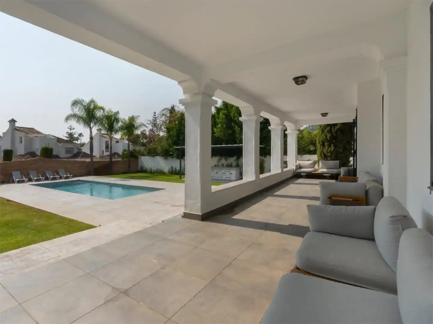 Terrace of Flat for rent in Nueva Andalucía