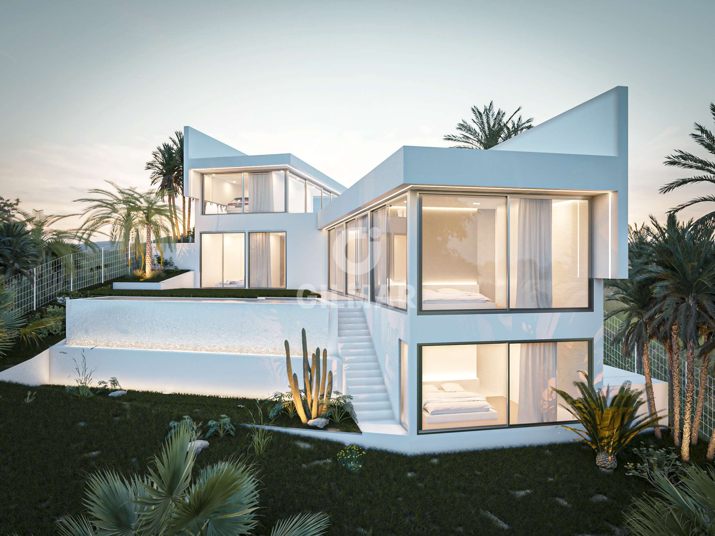 Exterior view of House or chalet for sale in Benalmádena  with Heating, Private garden and Swimming Pool