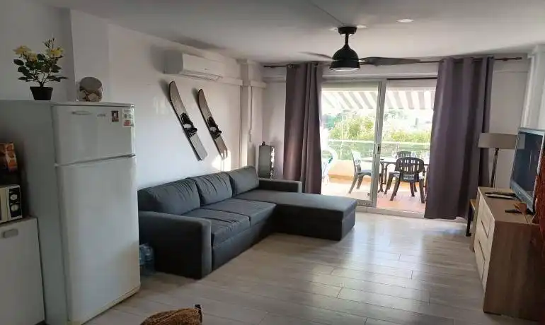 Sala de estar de Piso en venta en Empuriabrava con Aire acondicionado, Calefacción y Terraza